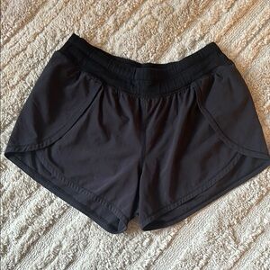 Lululemon Black Running Shorts size 6